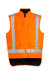 Mens TTMC-W23 Fleece Lined Vest-ZJ356-syzmik